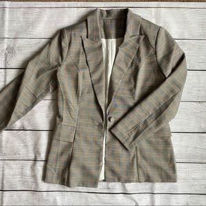 NEVER WORN Plaid Blazer